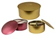 Mini cake tins with lids, the perfect size for individual treats. Their secure lids keep your creations fresh and portable, making them ideal for sharing or enjoying on the go.Contact us!